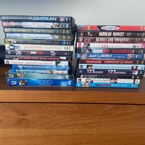 Bundle of DVDs